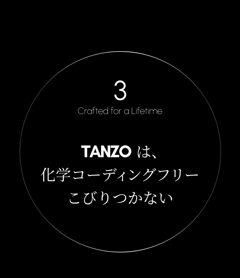 3 TANZOは、化学コーティングフリーこびりつかない